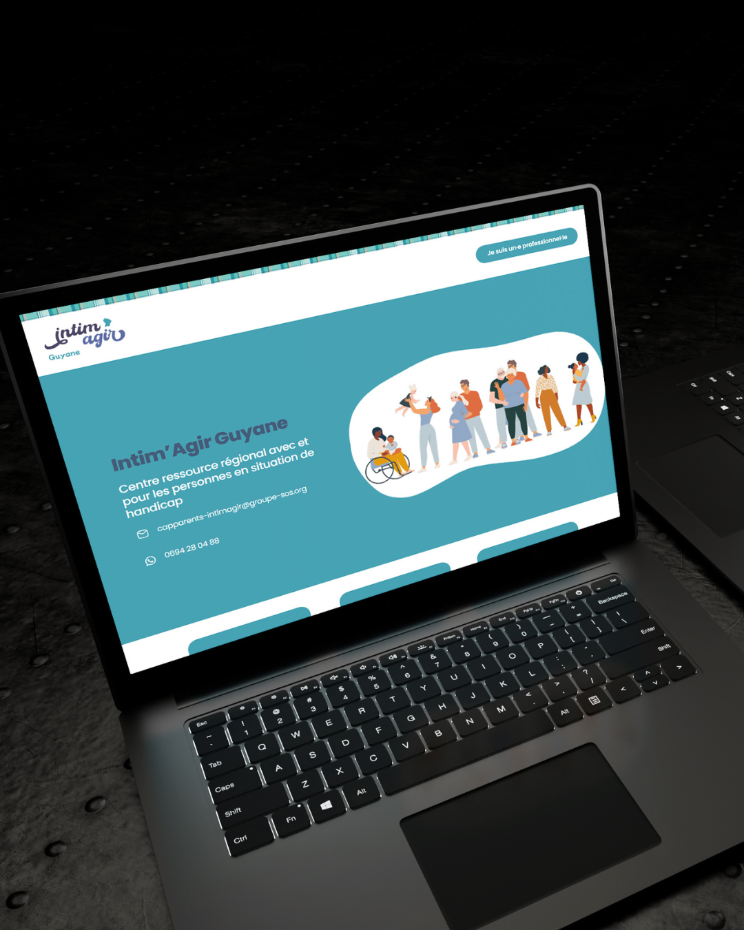 Intimagir Guyane Web Design